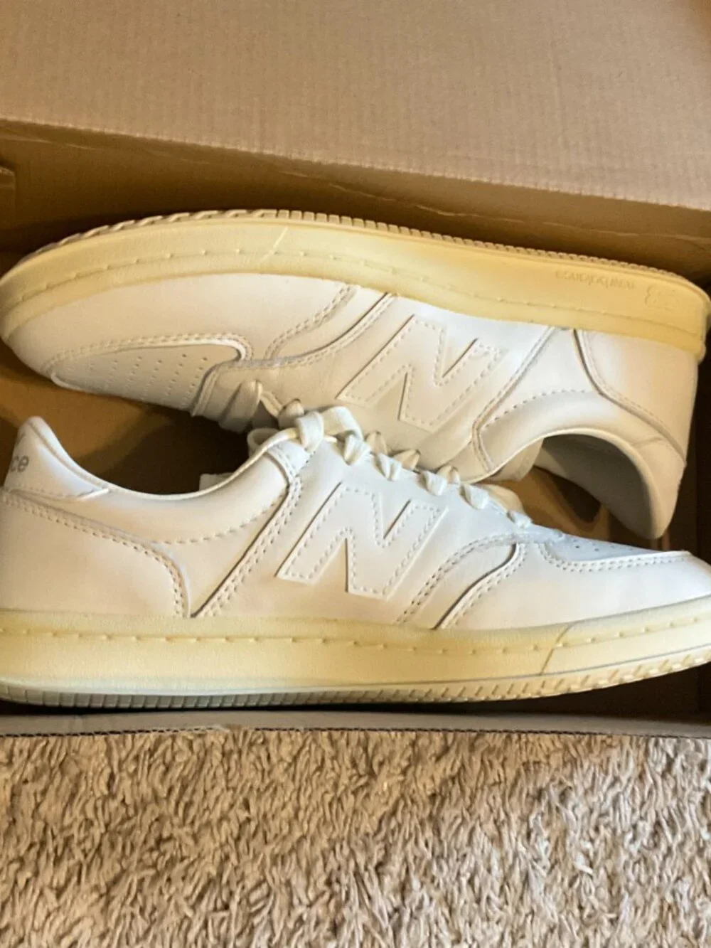 j.crew x new balance t500 unisex sneakers. size: mens - 7 1/2 M, Womens - 9M.